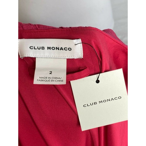 Club Monaco Tiered Maxi Dress Size 2 - Picture 5 of 7